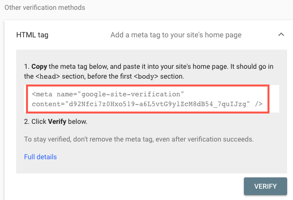 Google Search Console Set Up