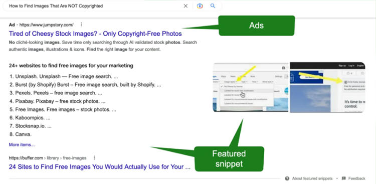 Optimize Featured Snippets