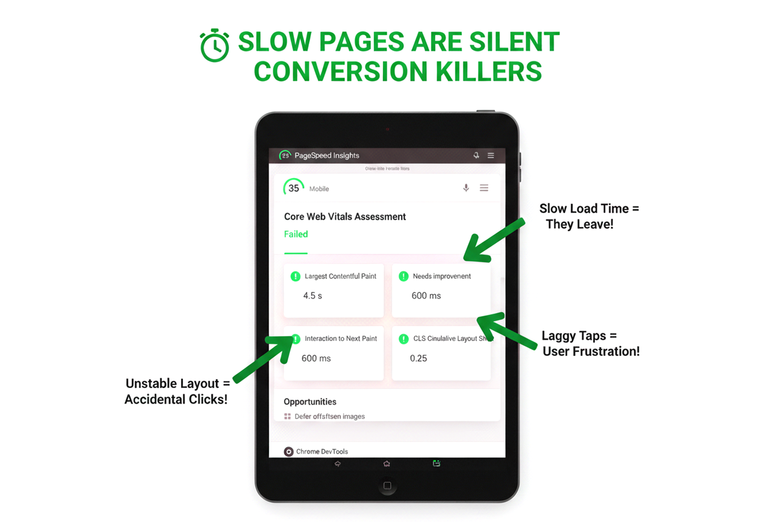 Slow pages are silent conversion killers