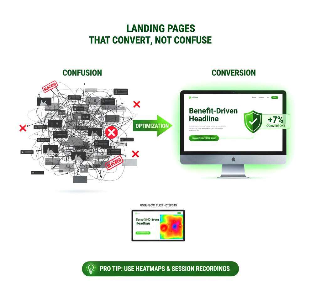 Landing Pages That Convert And Not Confuse