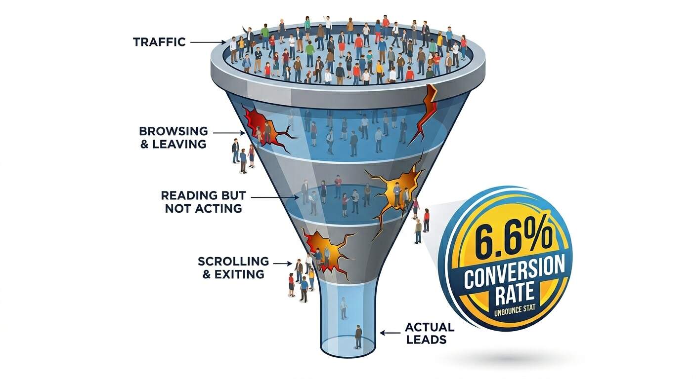 Traffic vs. Leads Understanding the Gap