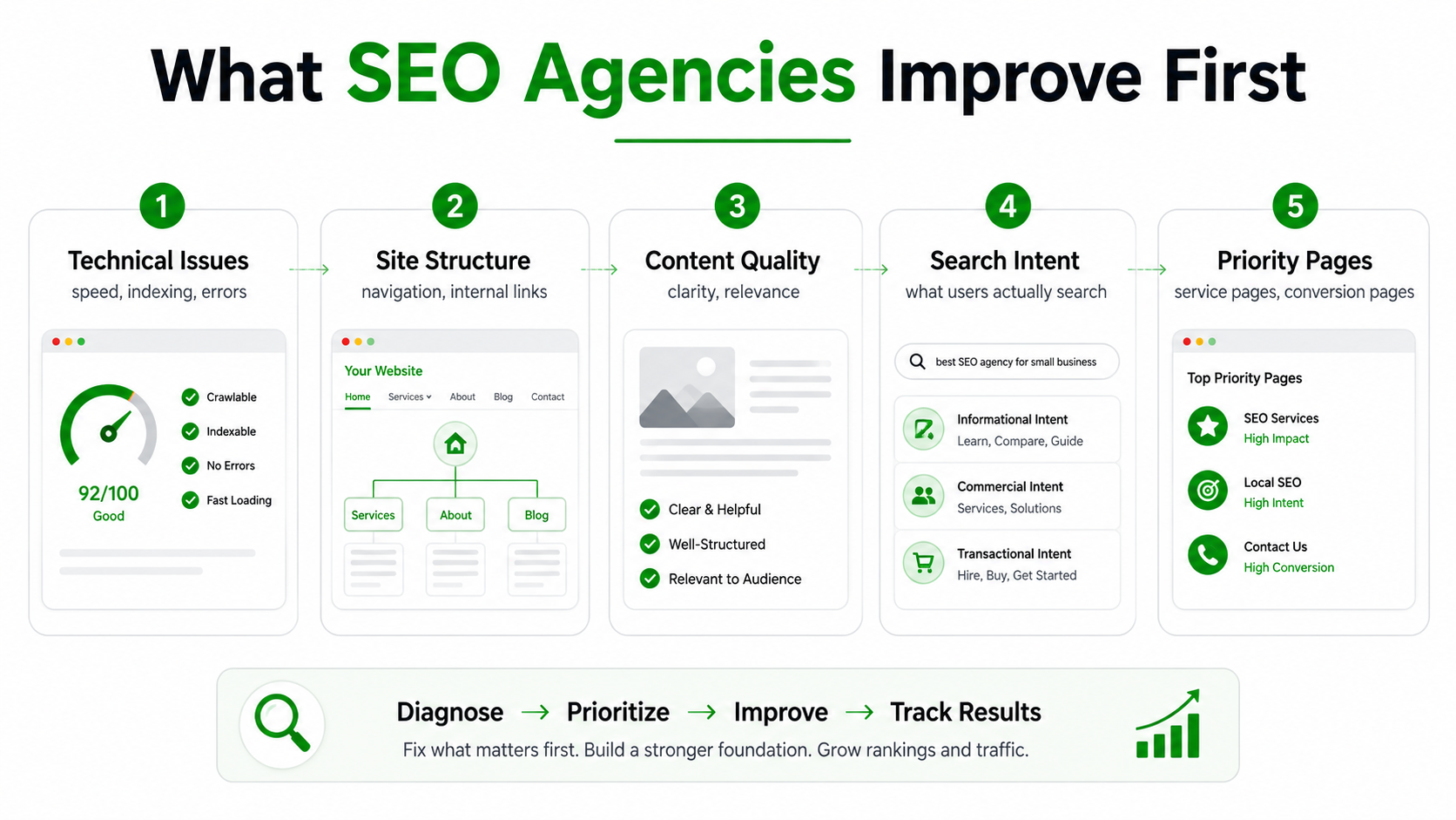 What-seo-agencies-improve-first