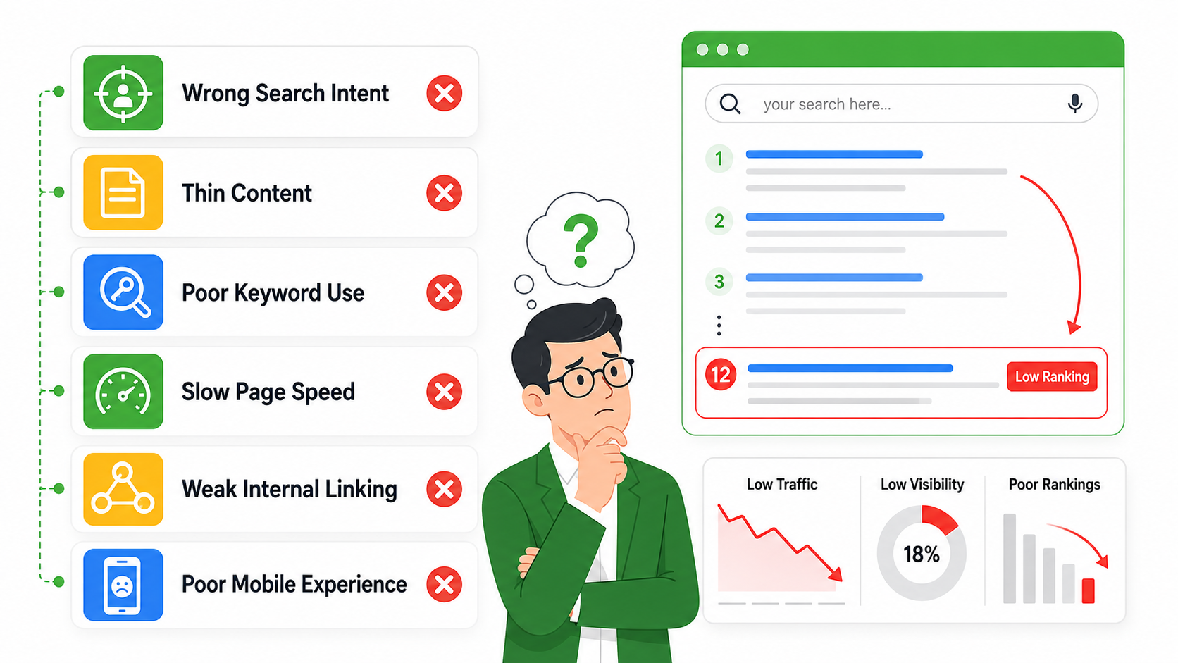 Which SEO Mistakes Kill Rankings