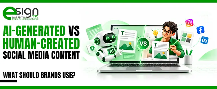 AI-Generated vs. Human-Created Social Media Content: What Should Brands Use?
