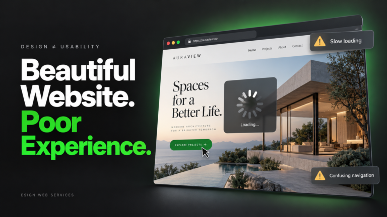 Why a Beautiful Website Can Still Deliver a Poor User Experience