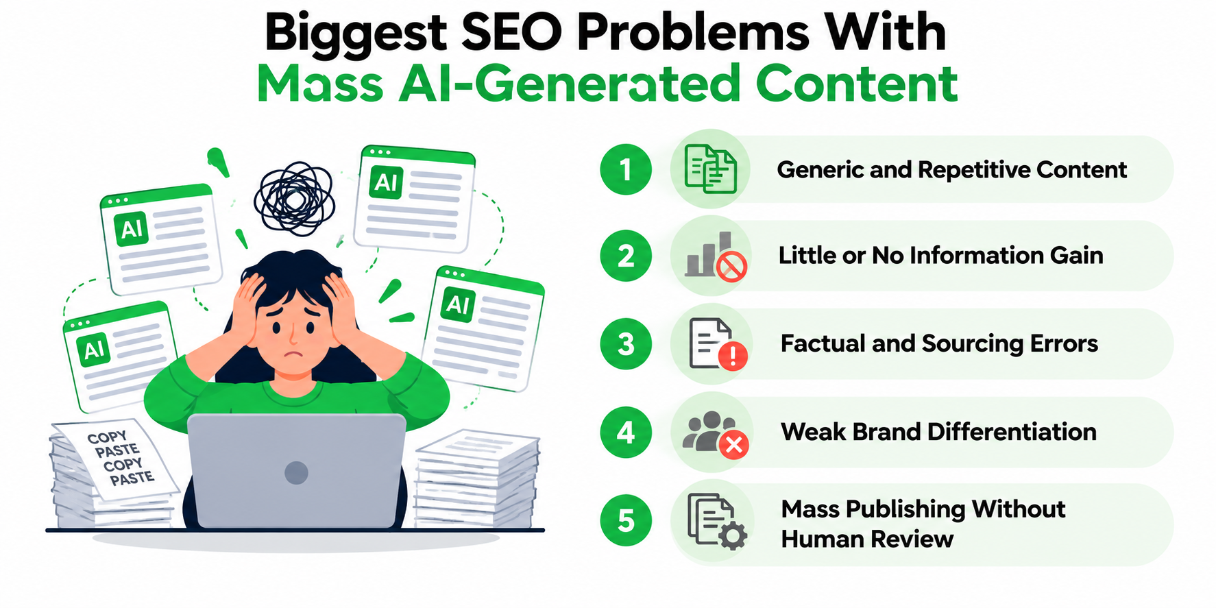 The Biggest SEO Problem with Mass AI-Generated Content