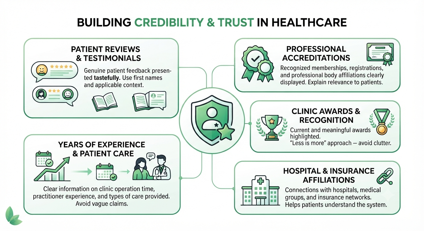 Use Trust Signals without Making the Website Feel Promotional