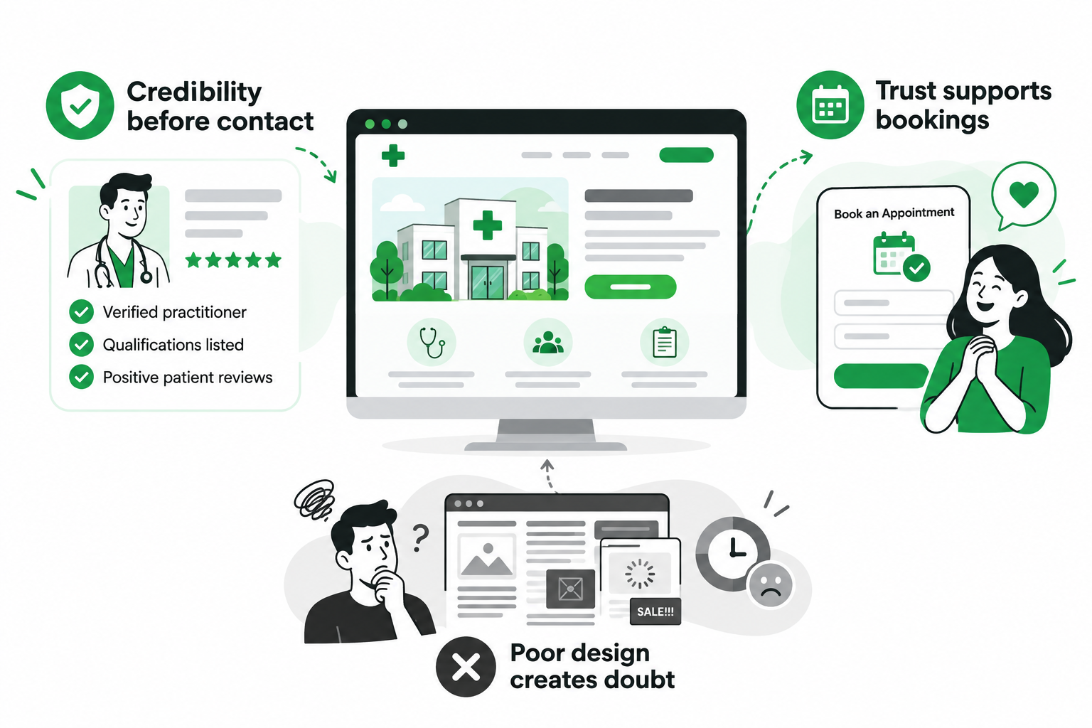 Why Trust Matters More in Healthcare Website Design